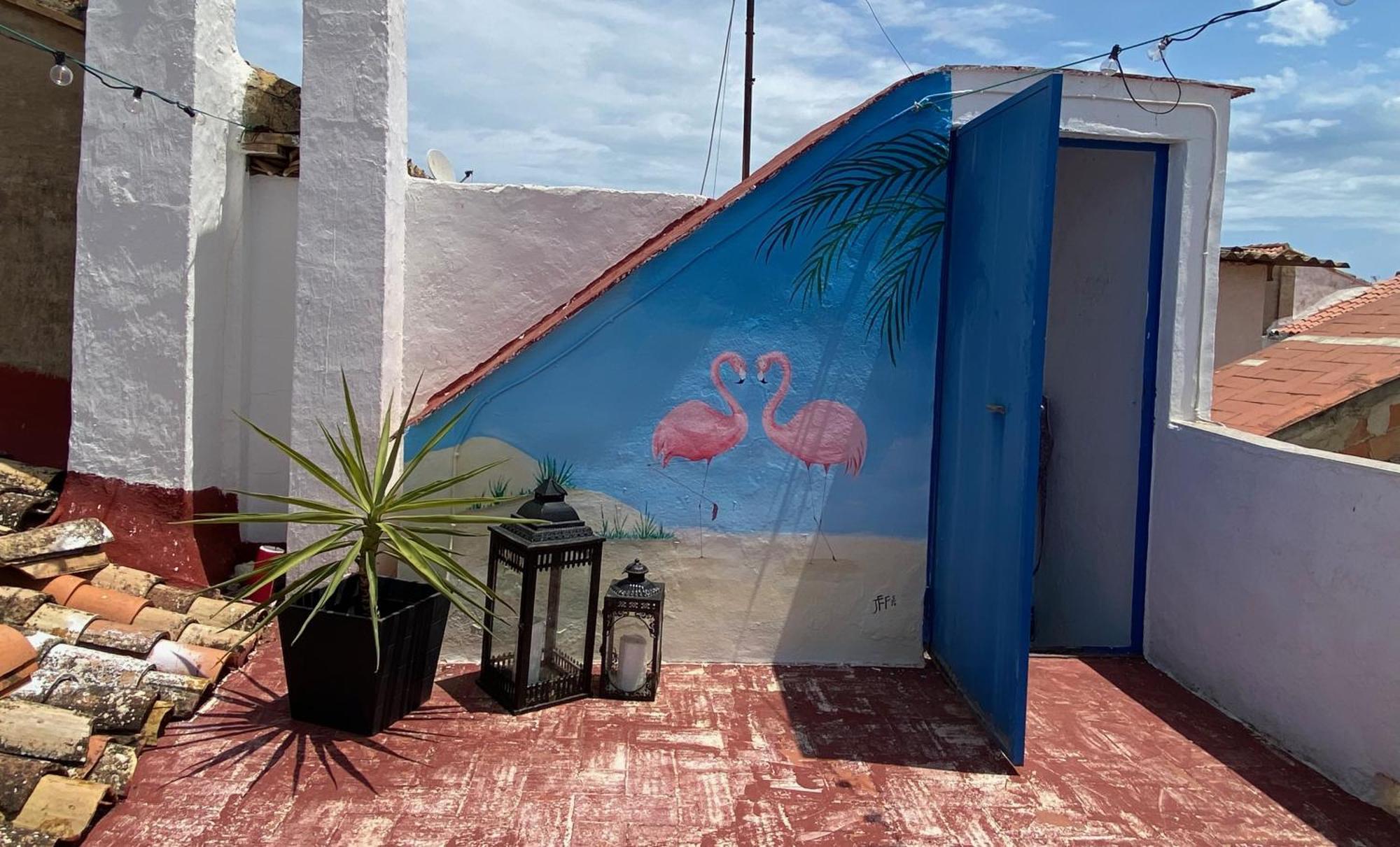Casa De Los Dos Flamencos Мирамар Экстерьер фото